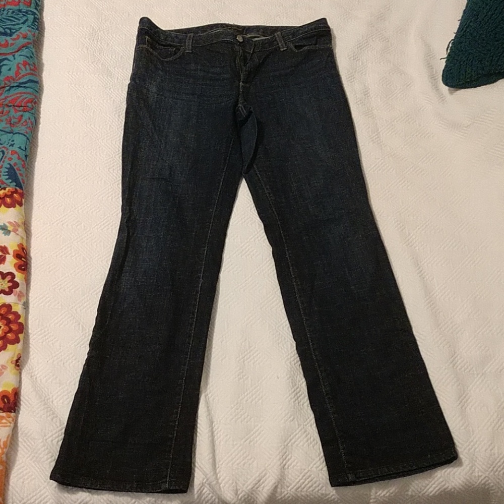 Banana Republic straight leg dark wash sz31